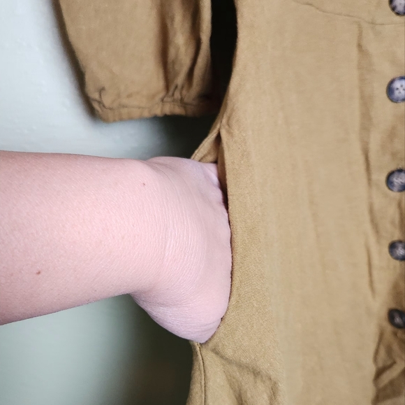 Zara TRF Collection Boho Dress Size Medium - Picture 5 of 8